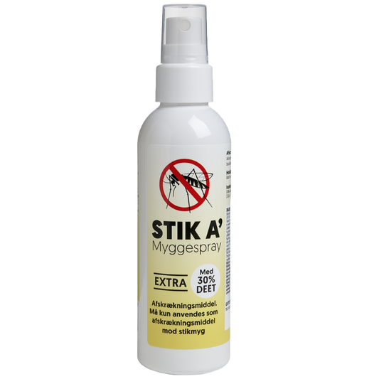 STIK A' Mygge- og flåtspray EXTRA Med 30% DEET